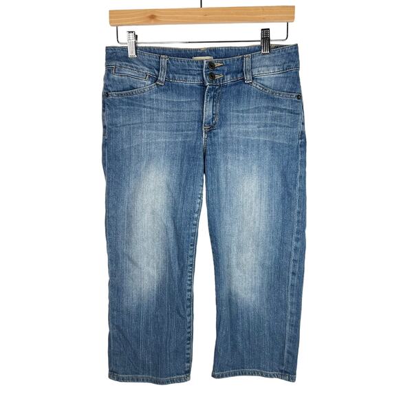 Gap Curvy Flare Low Rise Cropped Jeans 4/27 - Picture 1 of 7